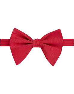 Calvin Klein Teardrop Bow Tie, Red