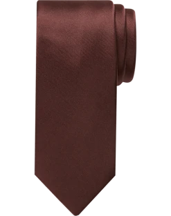 Egara Skinny Tie, Chocolate Brown