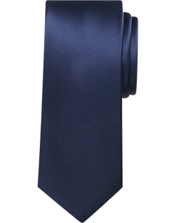 Egara Skinny Tie, Navy