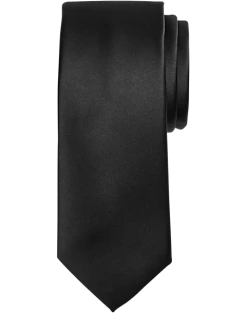 Egara Skinny Tie, Charcoal
