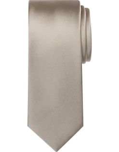 Egara Skinny Tie, Taupe