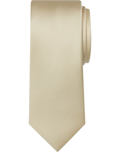 Egara Skinny Tie, Ivory