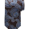 Joseph Abboud Narrow Tie, Brown & Blue Paisley -&Collar Shop MW40 8V1U 03 JOSEPH ABBOUD BRN BLUE MAIN