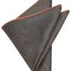 Joseph Abboud Pocket Square, Taupe Check -&Collar Shop MW40 8V53 38 JOSEPH ABBOUD TAUPE MAIN