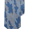 Pronto Uomo Narrow Tie, Blue Camo -&Collar Shop MW40 8V5D 09 PRONTO UOMO BLU CAMO MAIN