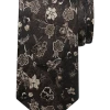 Joseph Abboud Narrow Tie, Brown Floral -&Collar Shop MW40 8VE1 03 JOSEPH ABBOUD BROWN MAIN