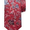Calvin Klein Narrow Tie, Red Floral -&Collar Shop MW40 8VEA 15 CALVIN KLEIN RED MAIN