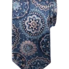 Joseph Abboud Narrow Tie, Navy Medallion -&Collar Shop MW40 8VEF 01 JOSEPH ABBOUD NAVY MAIN