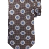 Joseph Abboud Narrow Silk Tie, Brown Medallion -&Collar Shop MW40 8VEL 03 JOSEPH ABBOUD BROWN MAIN
