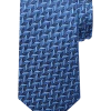 Pronto Uomo Narrow Silk Tie, Navy Zigzag -&Collar Shop MW40 8VEW 01 PRONTO UOMO NAVY MAIN