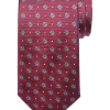 Pronto Uomo Narrow Tie, Burgundy Geometric Dot -&Collar Shop MW40 8VF6 06 PRONTO UOMO BURGUNDY MAIN