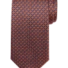 Pronto Uomo Narrow Tie, Orange Geometric 1 Pronto Uomo Narrow Tie, Orange Geometric -&Collar Shop MW40 8VF8 45 PRONTO UOMO ORANGE MAIN