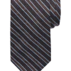 Egara Skinny Tie, Brown Stripe -&Collar Shop MW40 8VG3 03 EGARA BROWN MAIN