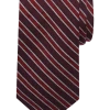 Egara Skinny Tie, Burgundy Stripe -&Collar Shop MW40 8VG3 06 EGARA BURGUNDY MAIN