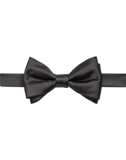 Egara Pre-Tied Formal Bow Tie, Charcoal