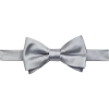 Egara Pre-Tied Formal Bow Tie, Silver -&Collar Shop MW40 8VJA 21 EGARA SILVER MAIN