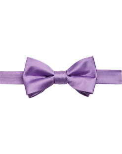 Egara Pre-Tied Formal Bow Tie, Purple