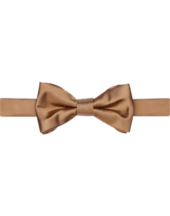 Egara Pre-Tied Formal Bow Tie, Bronze