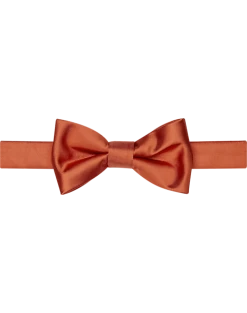 Egara Pre-Tied Formal Bow Tie, Orange