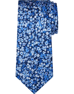 Pronto Uomo Narrow Tie, Navy
