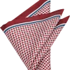 Pronto Uomo Pocket Square, Wine Check -&Collar Shop MW40 8W85 06 PRONTO UOMO WINE MAIN