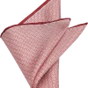 Pronto Uomo Pocket Square, Burgundy Square Dot -&Collar Shop MW40 8W87 06 PRONTO UOMO BURGUNDY MAIN