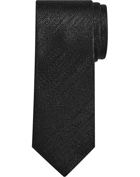Egara Skinny Tie, Black 3 Egara Skinny Tie, Black