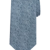 Joseph Abboud Linen Look Narrow Tie, Blue Mottled -&Collar Shop MW40 8WFG 01 JOSEPH ABBOUD NAVY MAIN