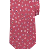 Joseph Abboud Narrow Tie, Berry Tossed Floral