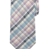 Pronto Uomo Narrow Tie, Lilac Plaid -&Collar Shop MW40 8WFK 71 PRONTO UOMO LILAC MAIN