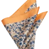 Joseph Abboud Pocket Square, Orange & Blue Floral -&Collar Shop MW40 8WK9 45 JOSEPH ABBOUD ORANGE MAIN