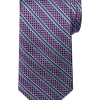 Pronto Uomo Narrow Tie, Purple & Blue Stripe -&Collar Shop MW40 8WY1 32 PRONTO UOMO PURPLE MAIN