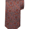 Pronto Uomo Narrow Tie, Orange Medallion -&Collar Shop MW40 8WY2 45 PRONTO UOMO ORANGE MAIN