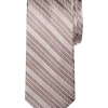 Egara Narrow Tie, Taupe Stripe -&Collar Shop MW40 8WYM 40 EGARA TAUPE MAIN