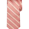 Egara Narrow Tie, Peach Stripe -&Collar Shop MW40 8WYM 70 EGARA PEACH MAIN
