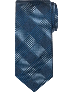 Calvin Klein Narrow Tie, Juniper Tonal Plaid