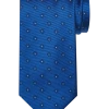 Calvin Klein Narrow Tie, Cobalt Square Dot -&Collar Shop MW40 8X0Z 04 CALVIN KLEIN COBALT MAIN