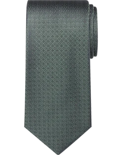 Calvin Klein Narrow Tie, Sage Micro Medallion