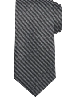 Calvin Klein Narrow Tie, Chocolate Stripe