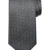 Calvin Klein Narrow Tie, Dark Gray Mini Diamond -&Collar Shop MW40 8X1D 20 CALVIN KLEIN DK GRAY MAIN