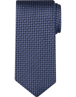 Calvin Klein Narrow Tie, Blue Violet Mini Diamond