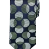 Awearness Kenneth Cole Narrow Tie, Olive Overlapping Dot -&Collar Shop MW40 8X27 66 AWEARNESS KENNETH COLE OLIVE MAIN