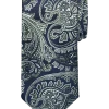Awearness Kenneth Cole Narrow Tie, Olive Fancy Paisley