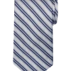 Awearness Kenneth Cole Narrow Tie, Silver Stripe -&Collar Shop MW40 8X2J 32 AWEARNESS KENNETH COLE PURPLE MAIN
