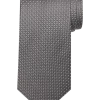 Pronto Uomo Narrow Tie, Charcoal Circle Dot -&Collar Shop MW40 8X2R 22 PRONTO UOMO CHARCOAL MAIN