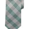 Pronto Uomo Narrow Tie, Green Checkered -&Collar Shop MW40 8X2X 43 PRONTO UOMO GREEN MAIN