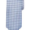 Pronto Uomo Narrow Tie, Blue Gingham 2 Pronto Uomo Narrow Tie, Blue Gingham -&Collar Shop MW40 8X2Y 04 PRONTO UOMO BLUE MAIN