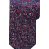 Awearness Kenneth Cole Narrow Tie, Black Mini Fiore -&Collar Shop MW40 8X89 06 AWEARNESS KENNETH COLE BURGUNDY MAIN