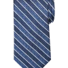Pronto Uomo Narrow Tie, Blue Stripe 1 Pronto Uomo Narrow Tie, Blue Stripe -&Collar Shop MW40 8XJL 04 PRONTO UOMO BLUE STRIPE MAIN