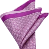 Pronto Uomo Pocket Square, Lavender Square And Dot -&Collar Shop MW40 8XJN 78 PRONTO UOMO LAVENDER MAIN